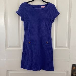 Purple/blue Lilly Pulitzer Coco Short Sleeve dress